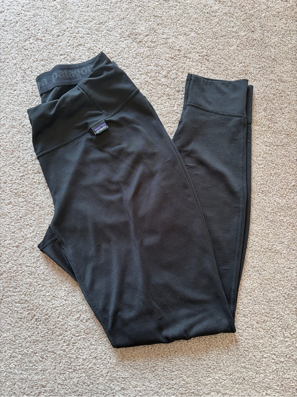 🦋 PATAGONIA - Womens Medium Base Layer Pants - FLAW